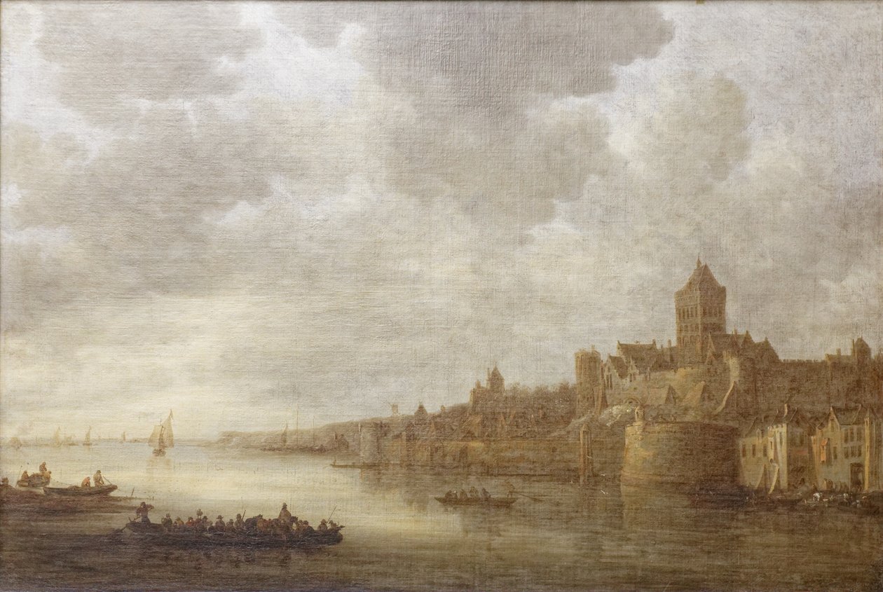 Veduta della città olandese di Nimega da Jan Josephsz van Goyen