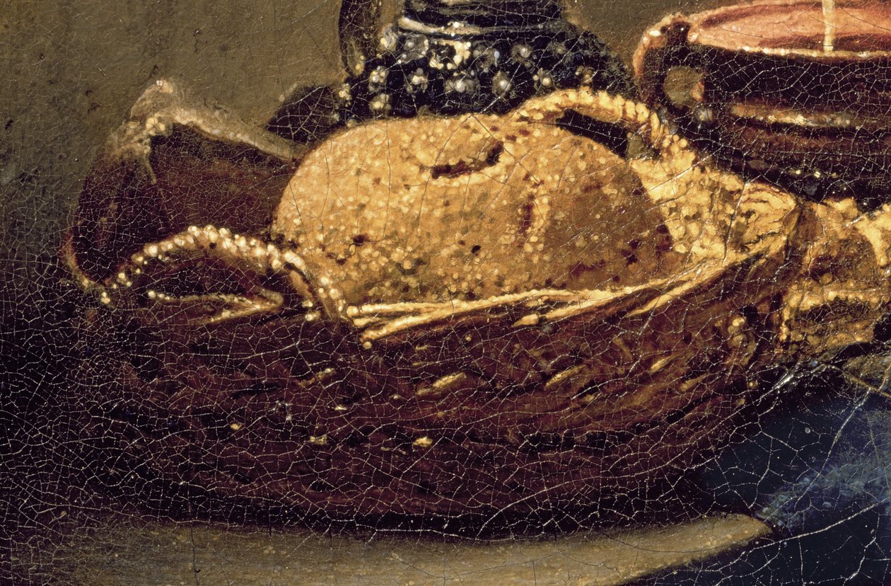 La lattaia, c.1658-60 (dettaglio) da Jan Vermeer van Delft