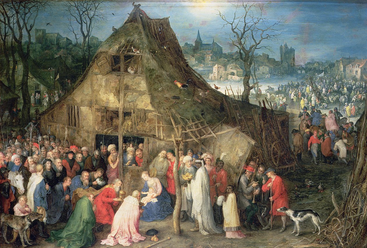 Adorazione dei Magi, 1598 da Jan the Elder Brueghel