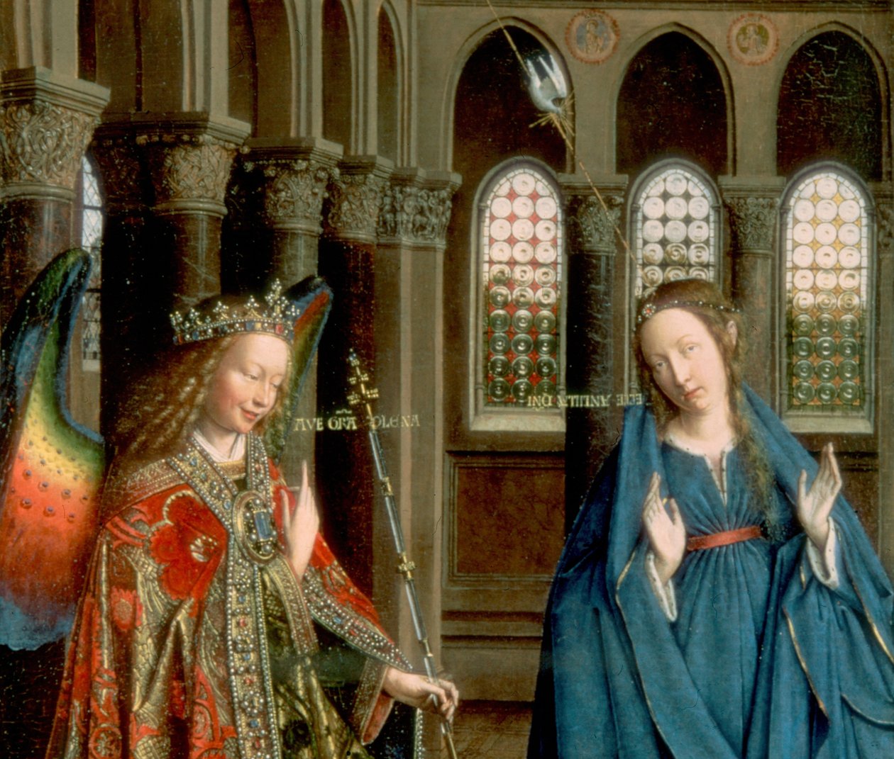 Annunciazione da Jan van Eyck, Washington DC da Jan van Eyck