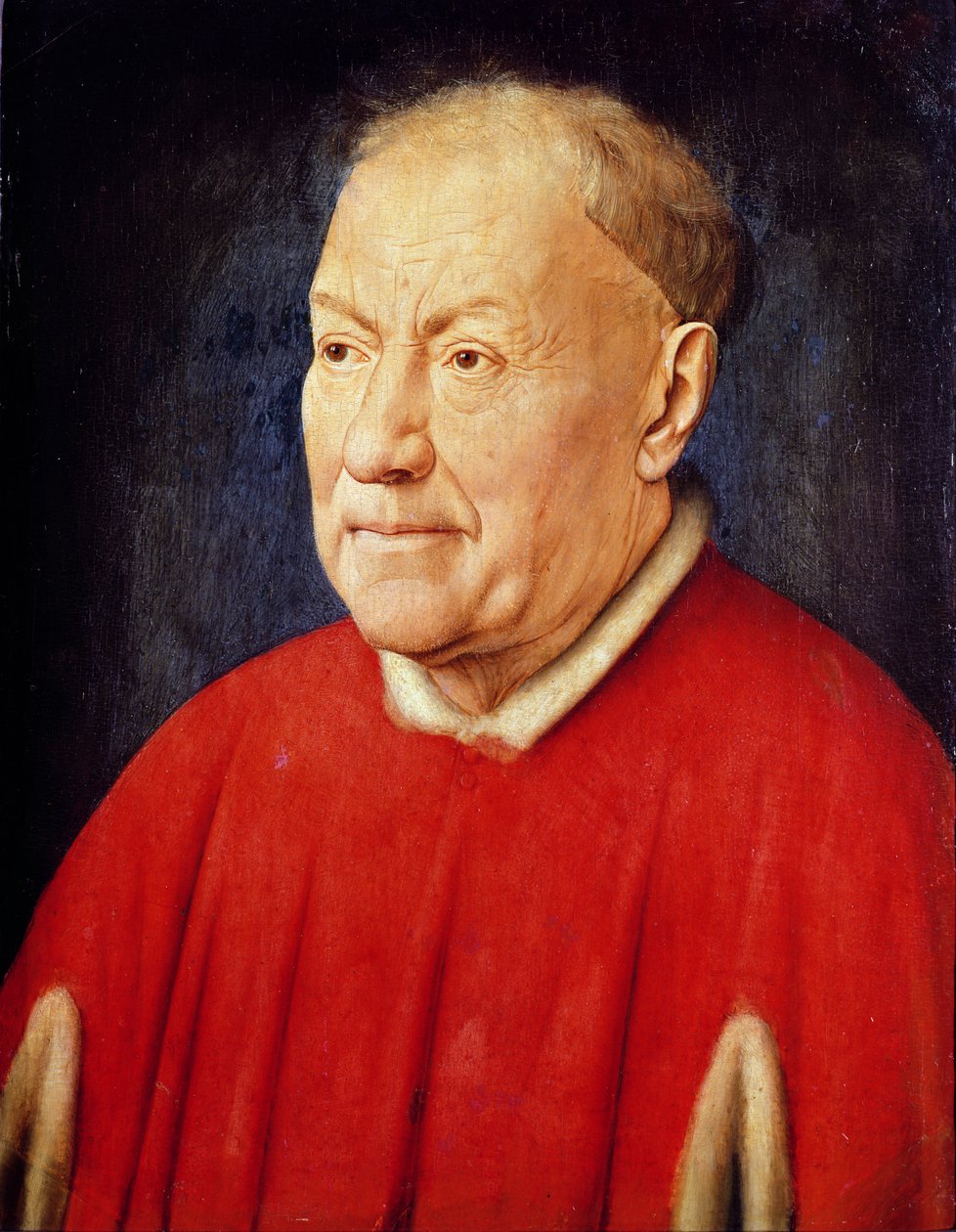 Ritratto del cardinale Albergati da Jan van Eyck
