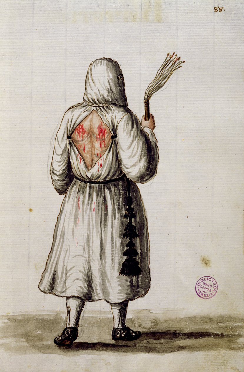 Un flagellante da Jan van Grevenbroeck