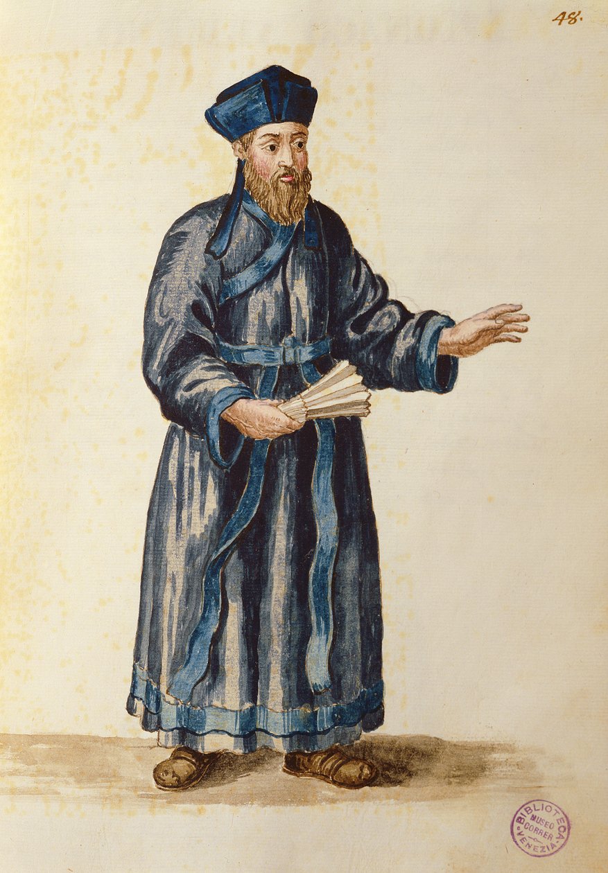 Missionario Veneziano in Cina da Jan van Grevenbroeck