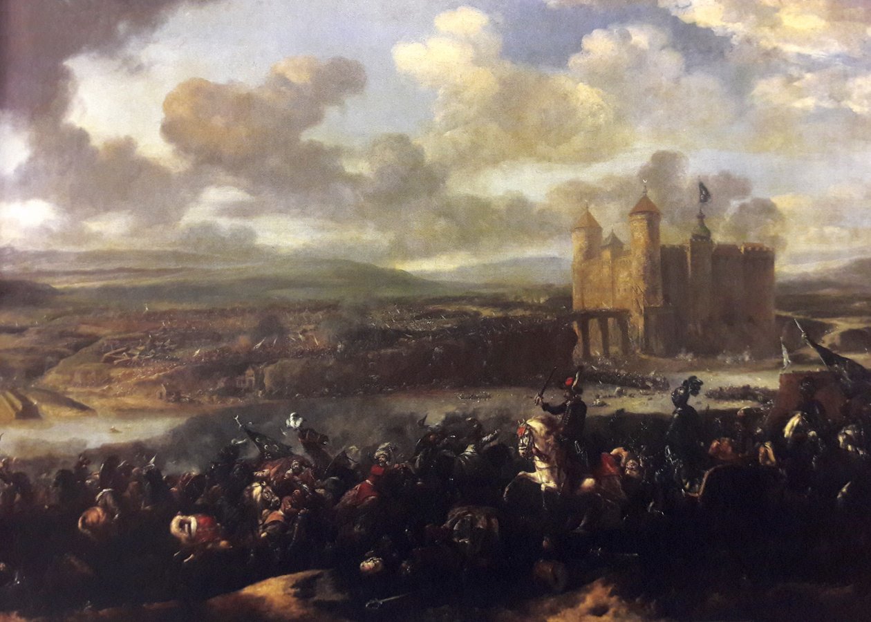 Battaglia di Khotyn nel 1673 da Jan van Huchtenburgh