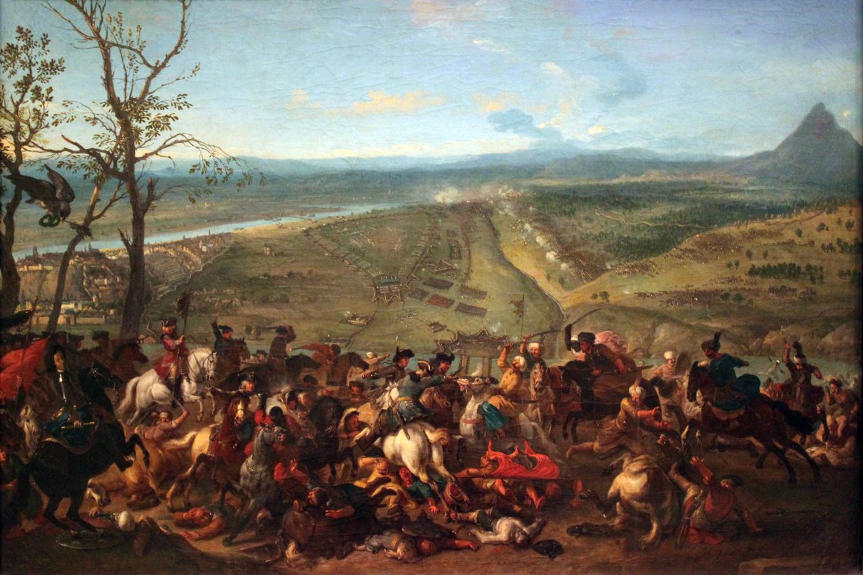 Il principe Eugenio di Savoia cattura Belgrado il 16 agosto 1717 da Jan van Huchtenburgh