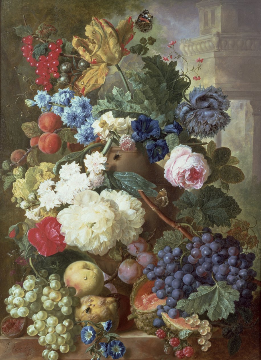 Fiori e frutta da Jan van Os