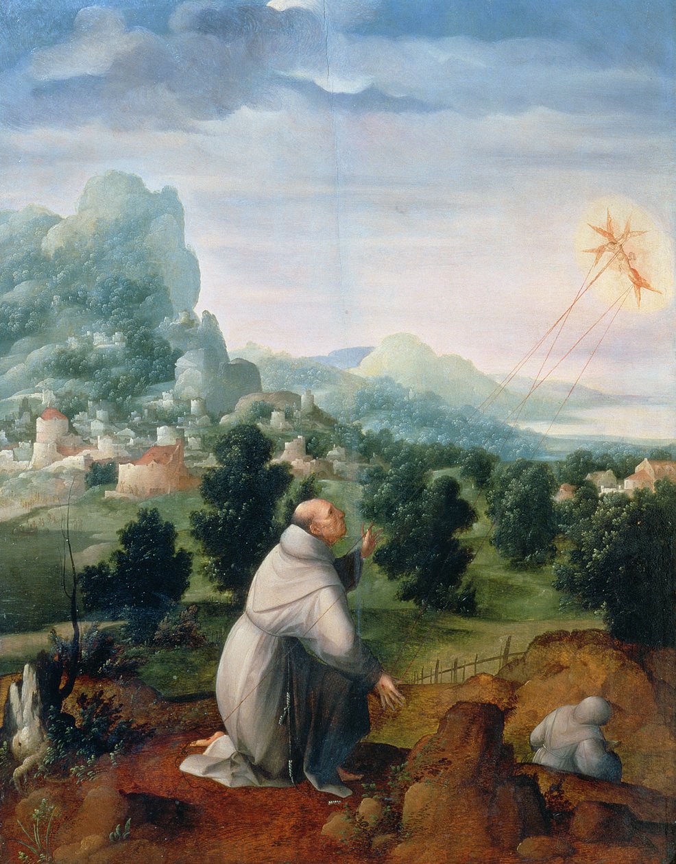 San Francesco Riceve le Stimmate da Jan van Scorel