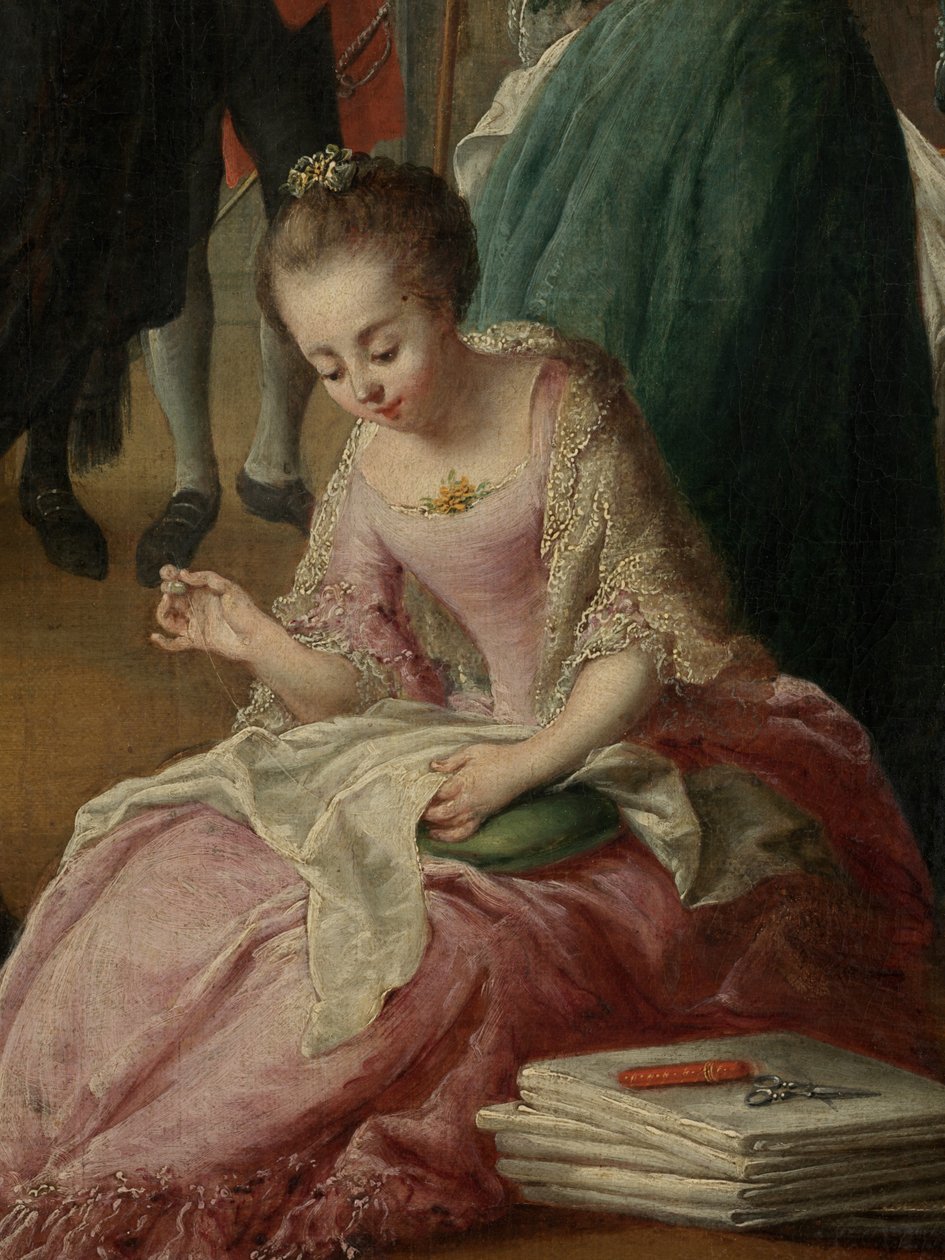 (dettaglio) Tè del pomeriggio da Jan Anton Garemyn