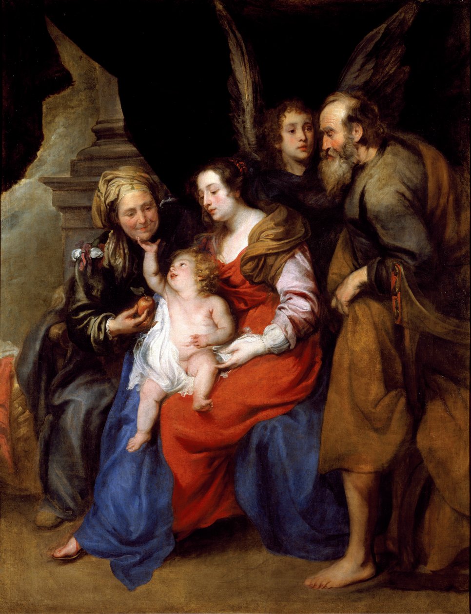 Ritratto della Sacra Famiglia con Sant