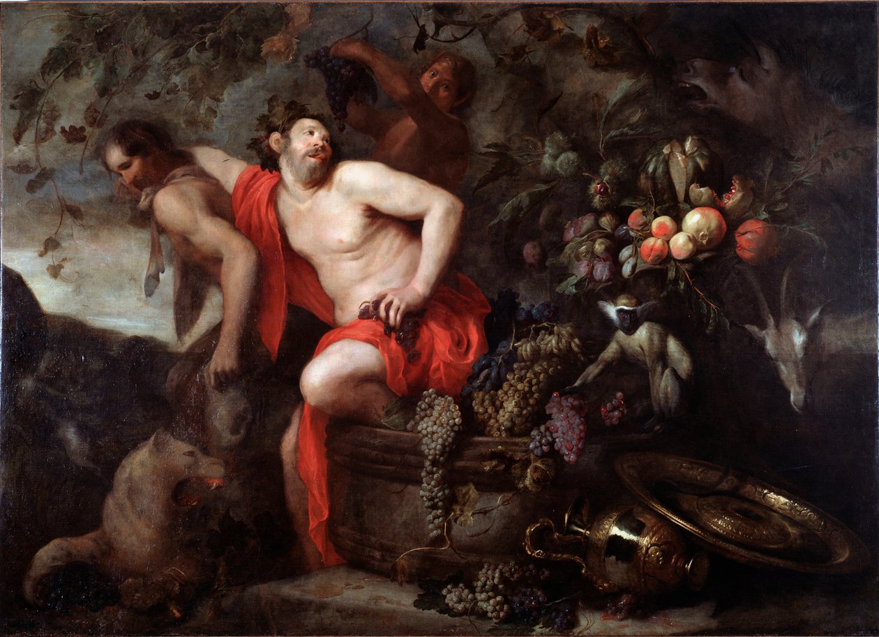 La Raccolta di Silene (Raccolta di Sileno) da Jan Roos