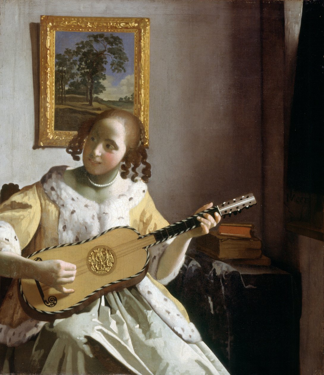 La Suonatrice di Chitarra da Jan Vermeer van Delft