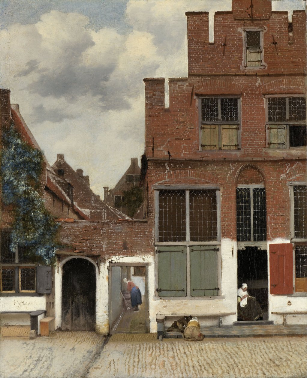 Veduta di case a Delft, conosciuta come 