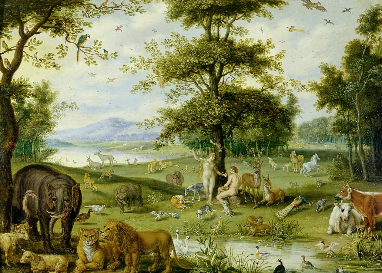 Adamo ed Eva nel Giardino dell