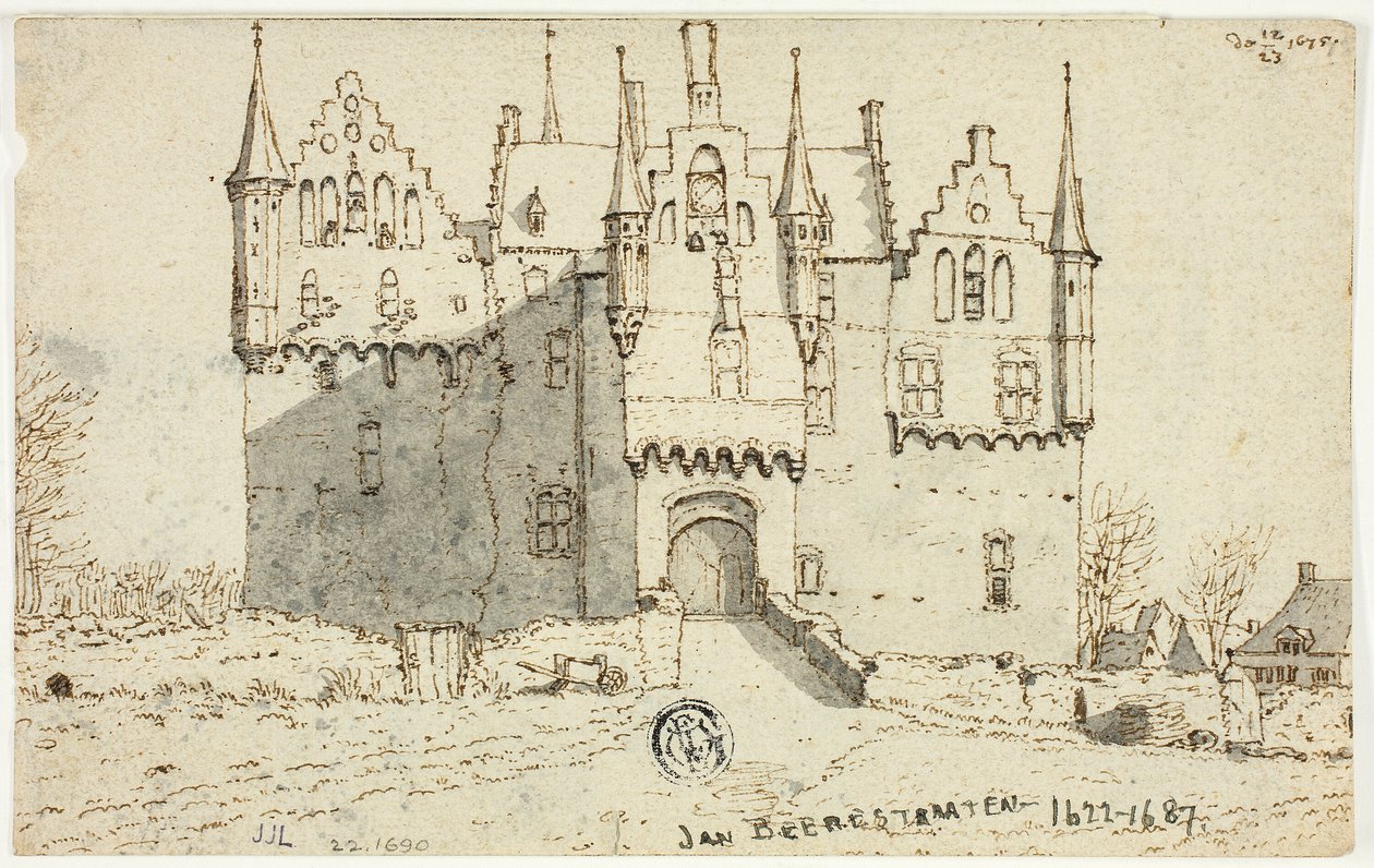 Castello di Gemear da Jan Abrahamsz. Beerstraaten