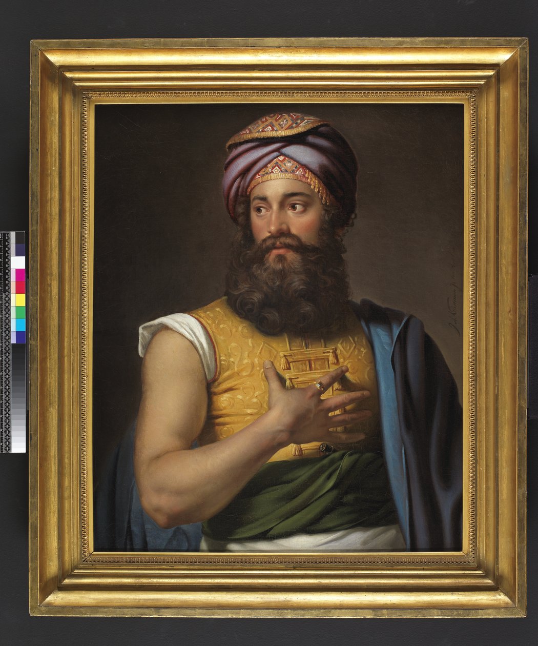 Il grande Belzoni, 1824 da Jan Adam Janszoon Kruseman