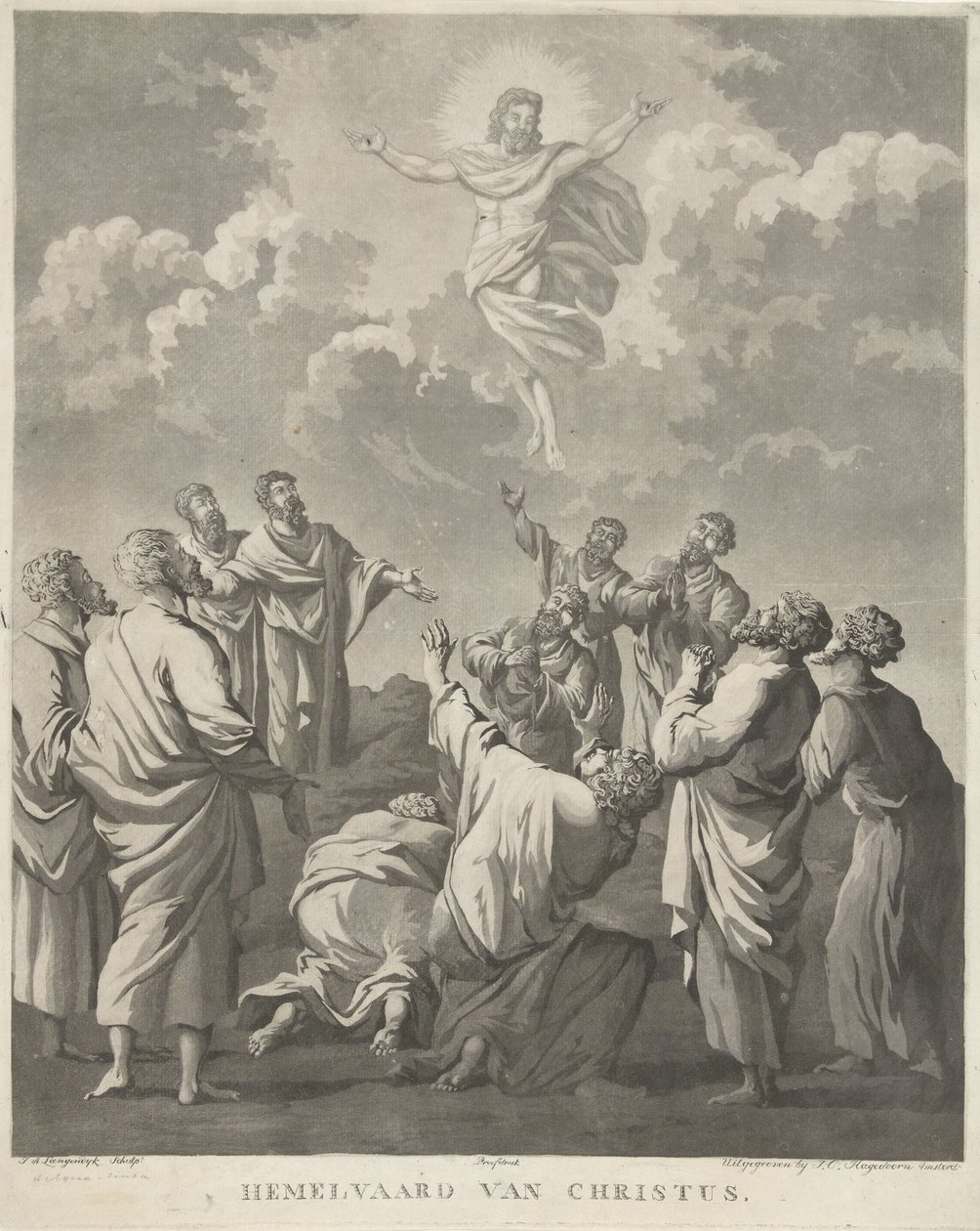 Ascensione di Cristo da Jan Anthonie Langendijk Dzn