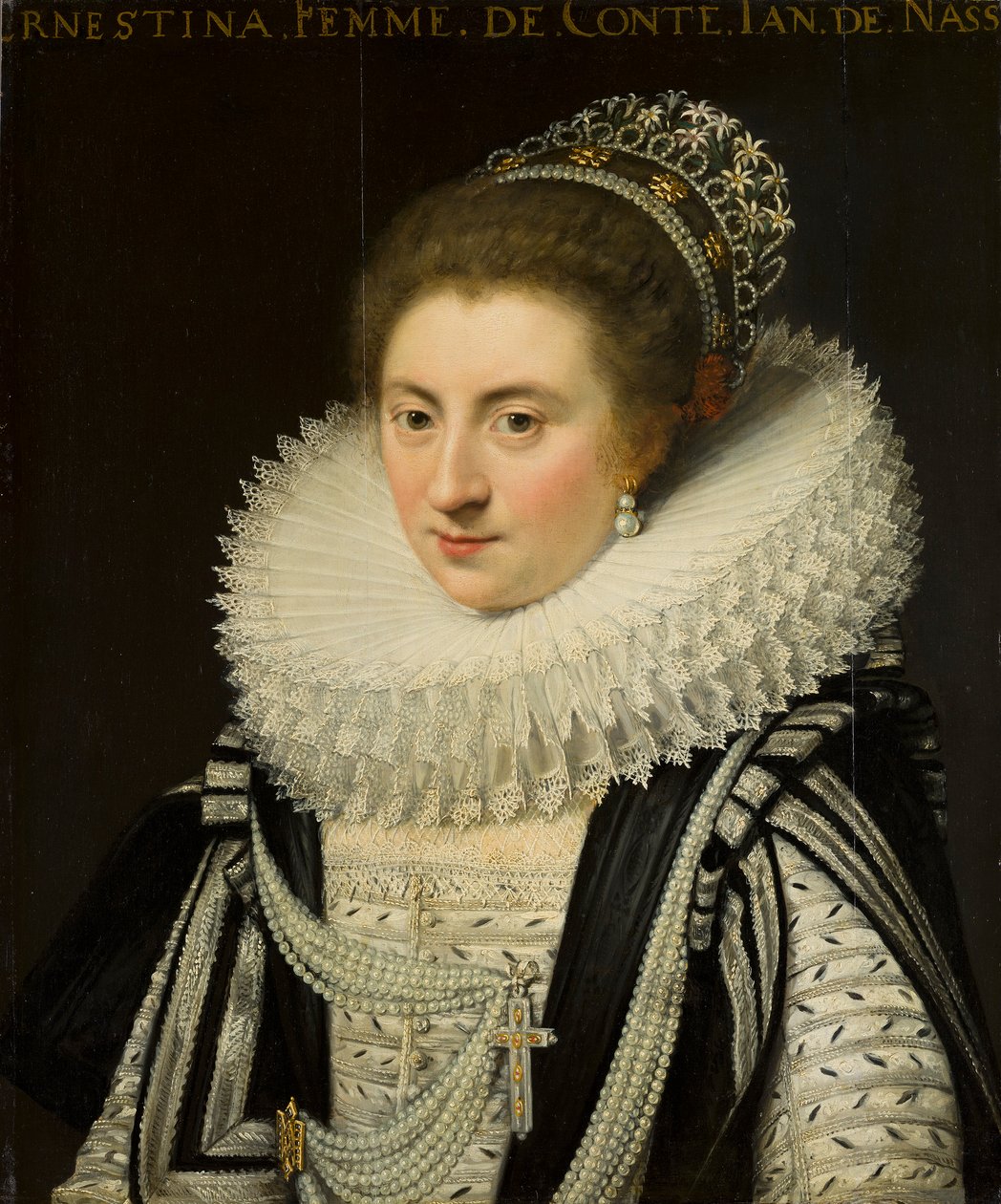Ritratto di Ernestine Yolande, principessa di Ligne da Jan Anthonisz. van Ravesteyn