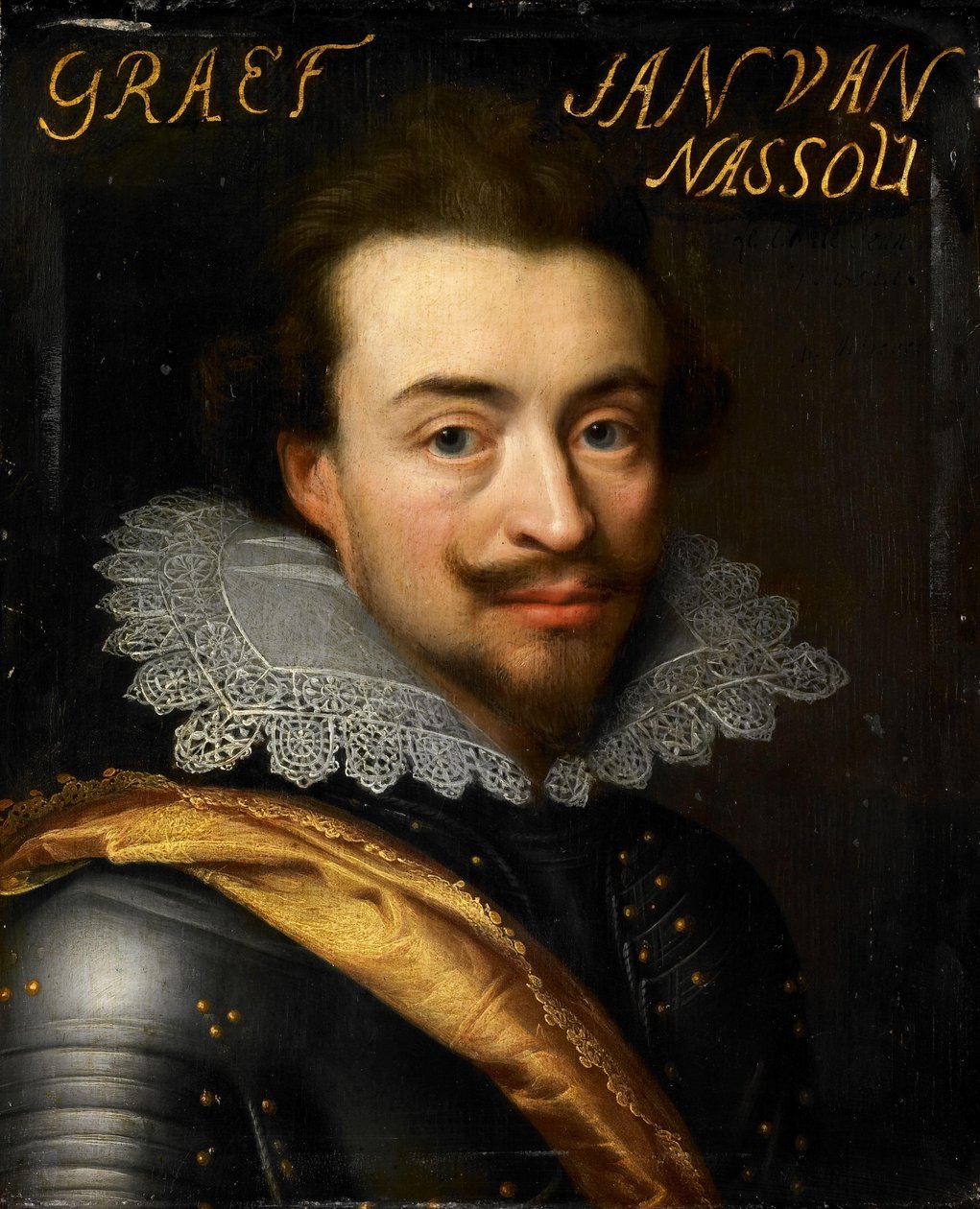Ritratto di Jan il Giovane, conte di Nassau-Siegen (conte Giovanni VIII di Nassau-Siegen) da Jan Antonisz van Ravesteyn (workshop of)