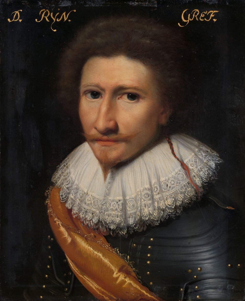 Ritratto di Johann Conrad von Salm, Waldgrave e Rhinegrave van Dhaun da Jan Antonisz van Ravesteyn (workshop of)