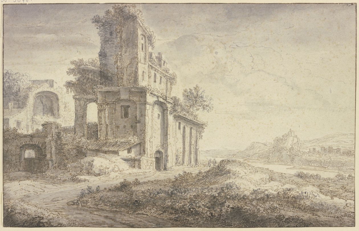 Rovine romane da Jan Asselijn