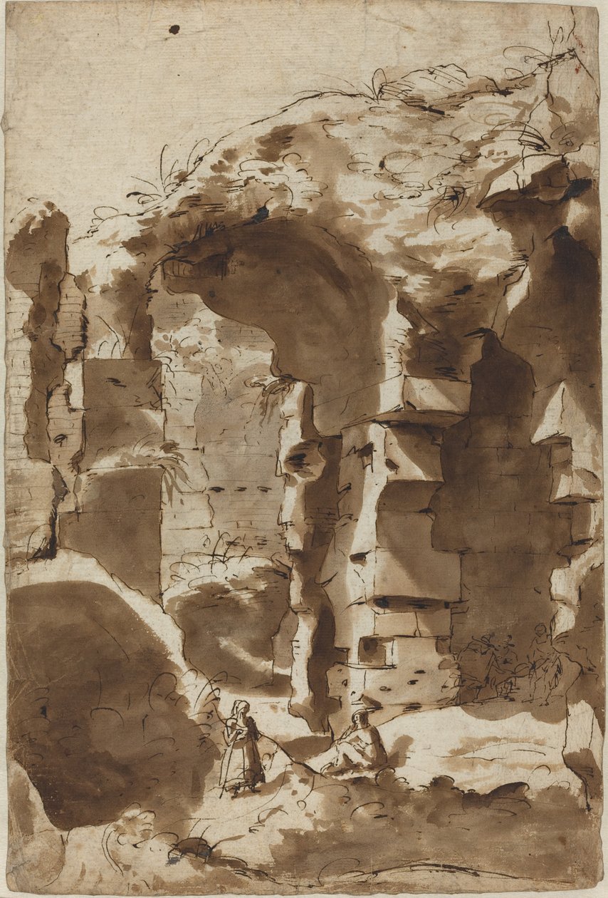 Le rovine del Colosseo da Jan Asselijn