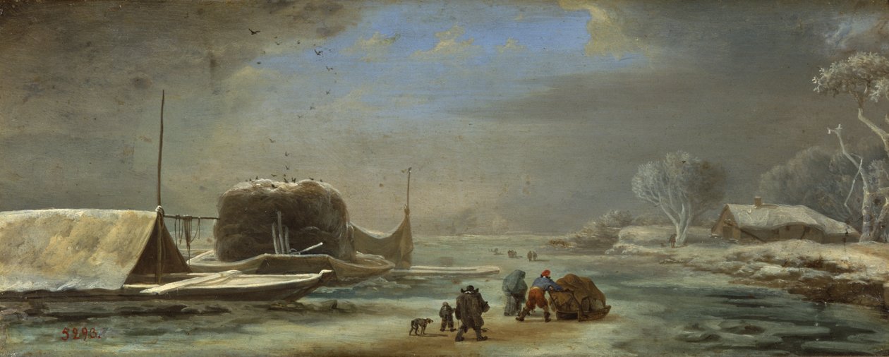 Scena invernale da Jan Asselyn