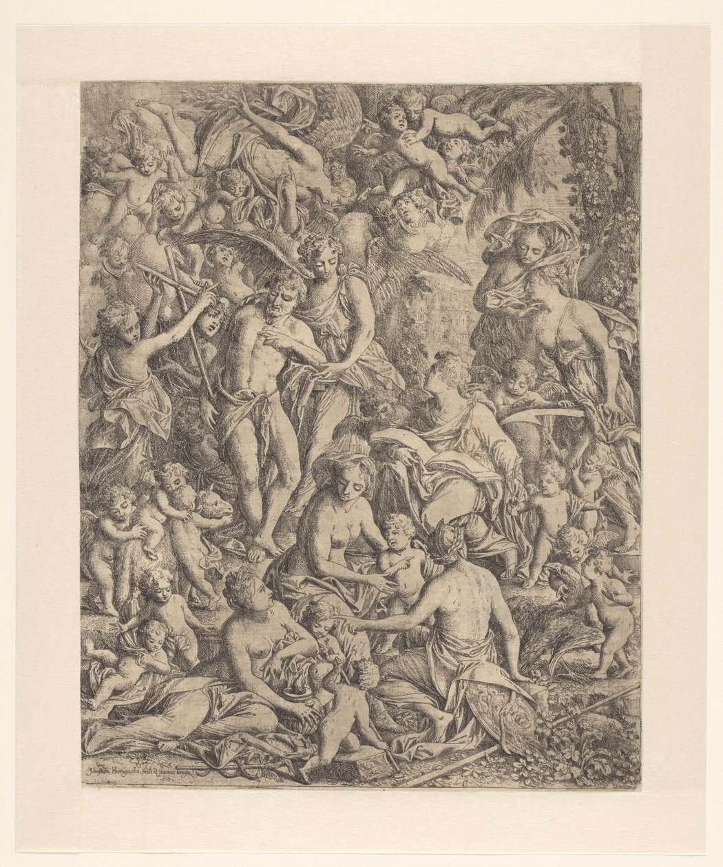 Giovanni Evangelista e Giovanni Battista da Jan Baptist Herregouts