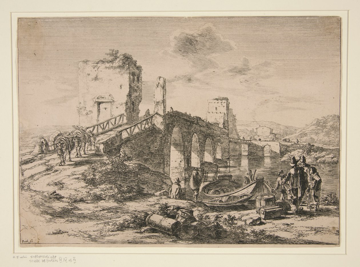 Ponte Molle, Roma da Jan Both