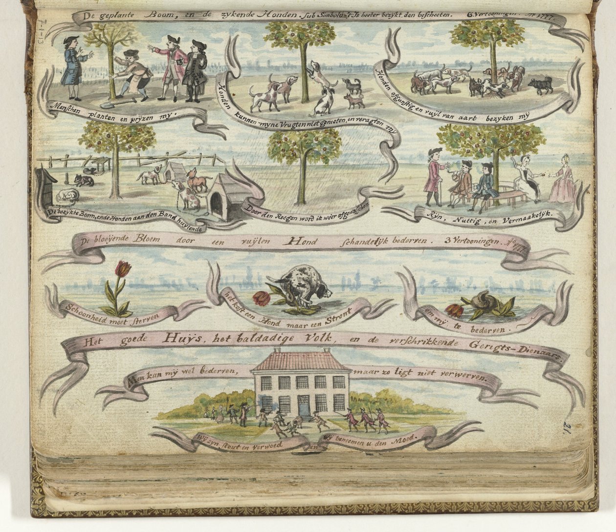 Allegoria sulla società da Jan Brandes