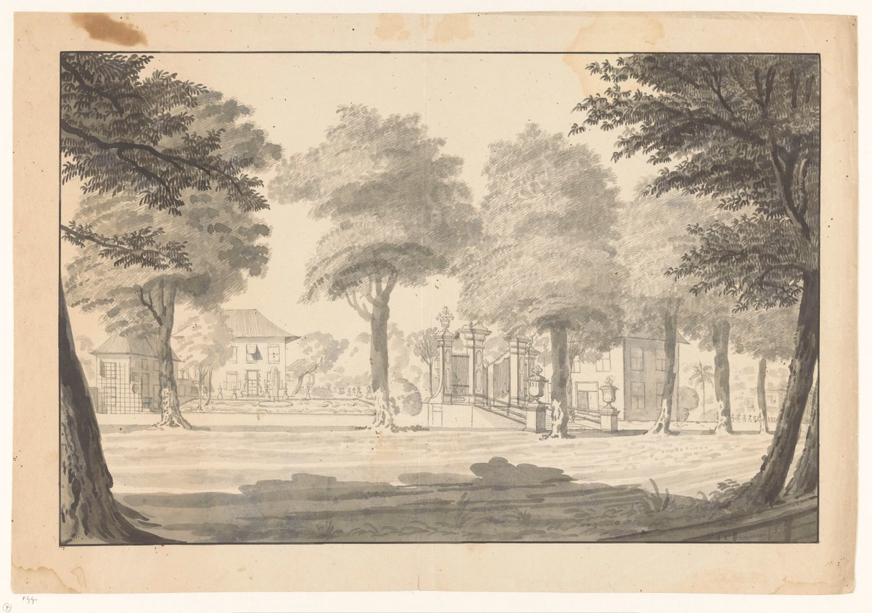 Casa sulla strada per Rijswijk da Jan Brandes