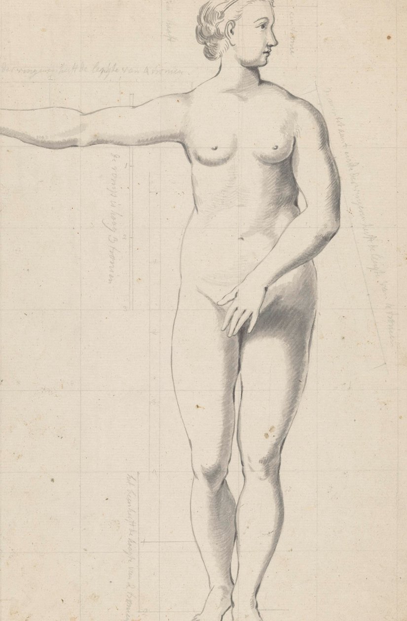 Studi di nudo femminile e maschile da Jan Brandes