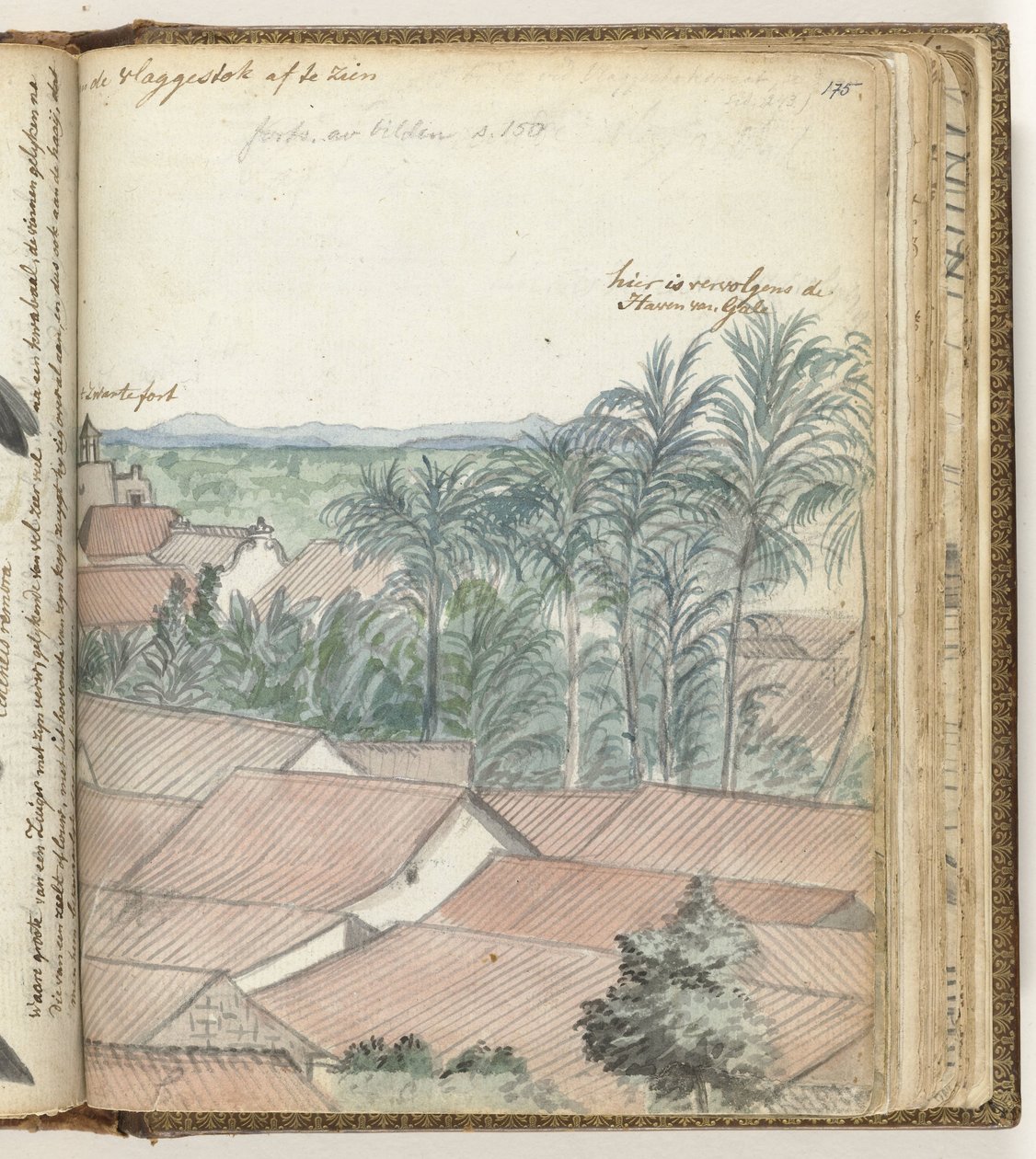 Vista su Galle da Jan Brandes