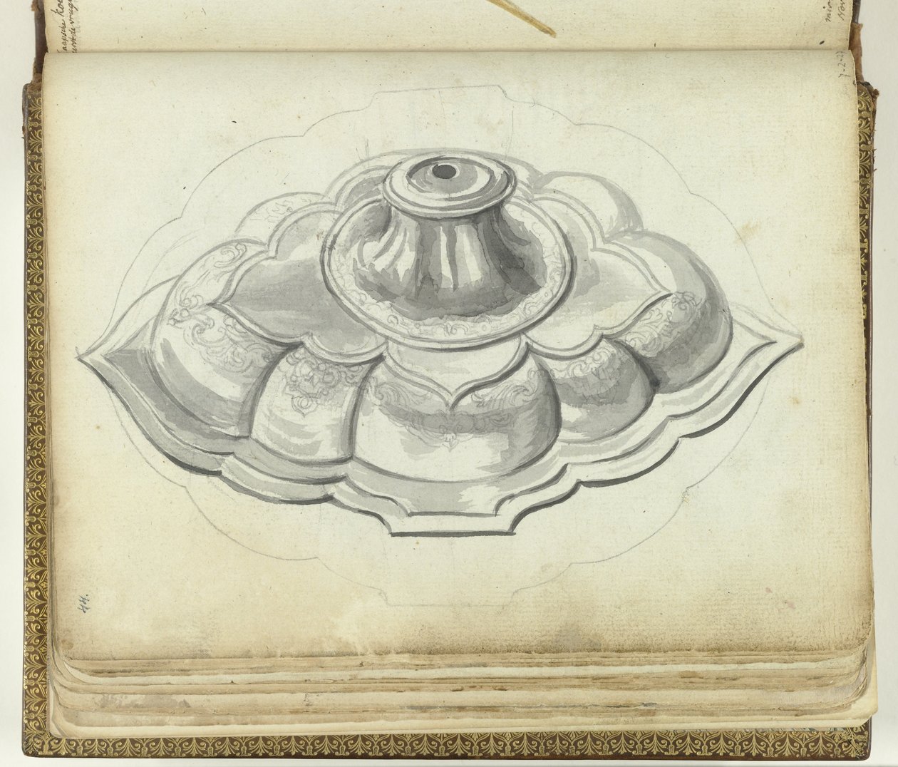 Piede del calice del re di Candi da Jan Brandes