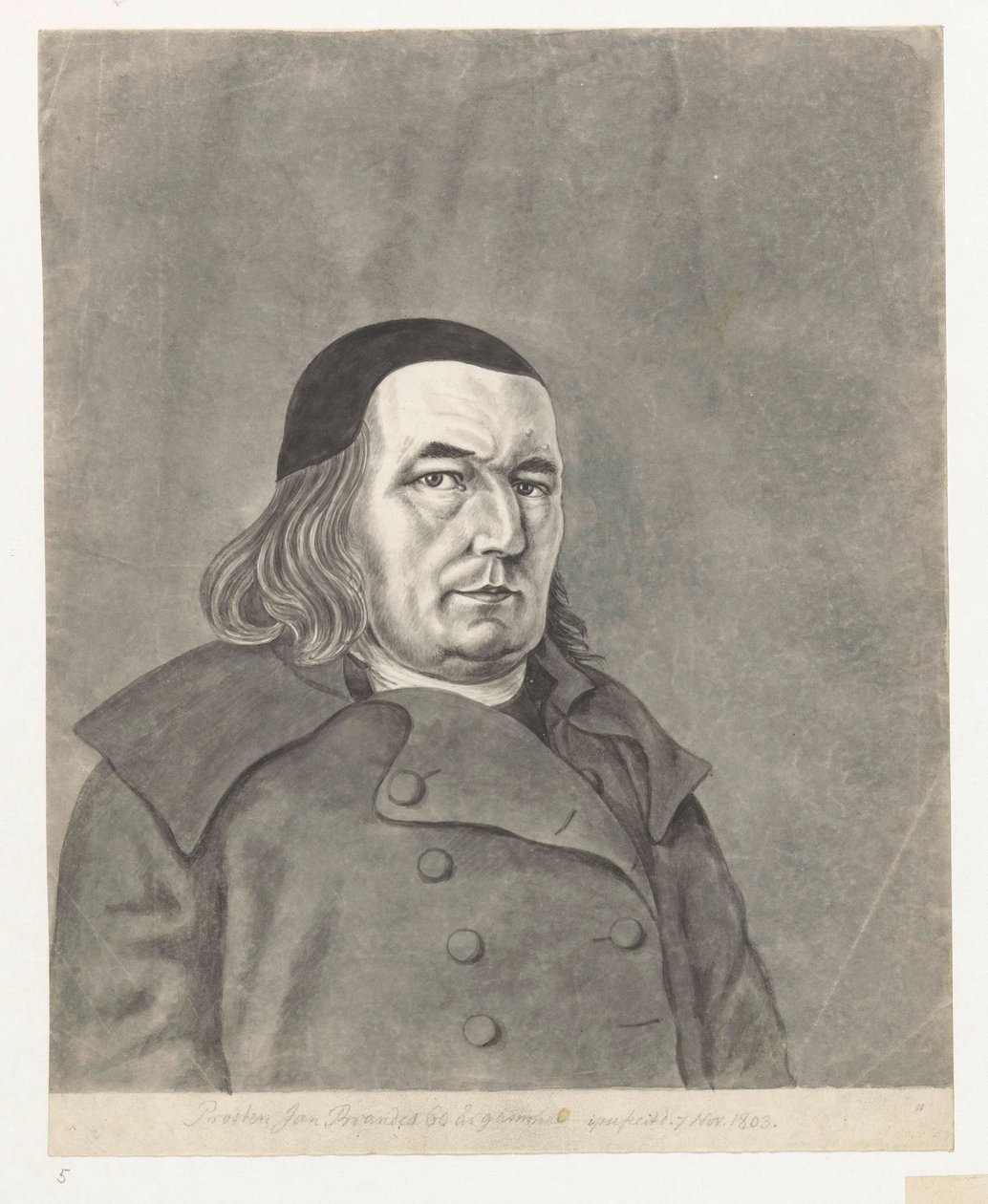 Autoritratto Jan Brandes 1803 da Jan Brandes