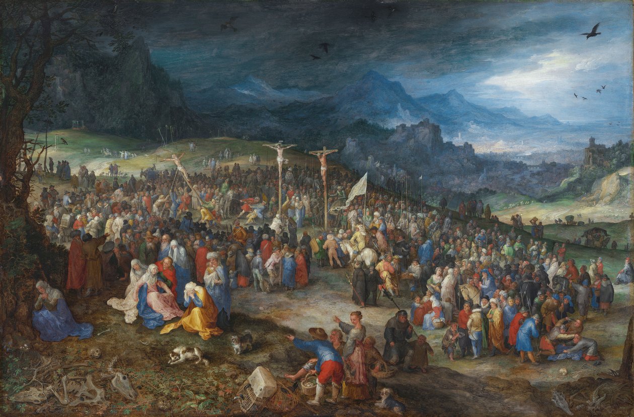 Tedesco: Calvario Calvario da Jan Brueghel the Elder