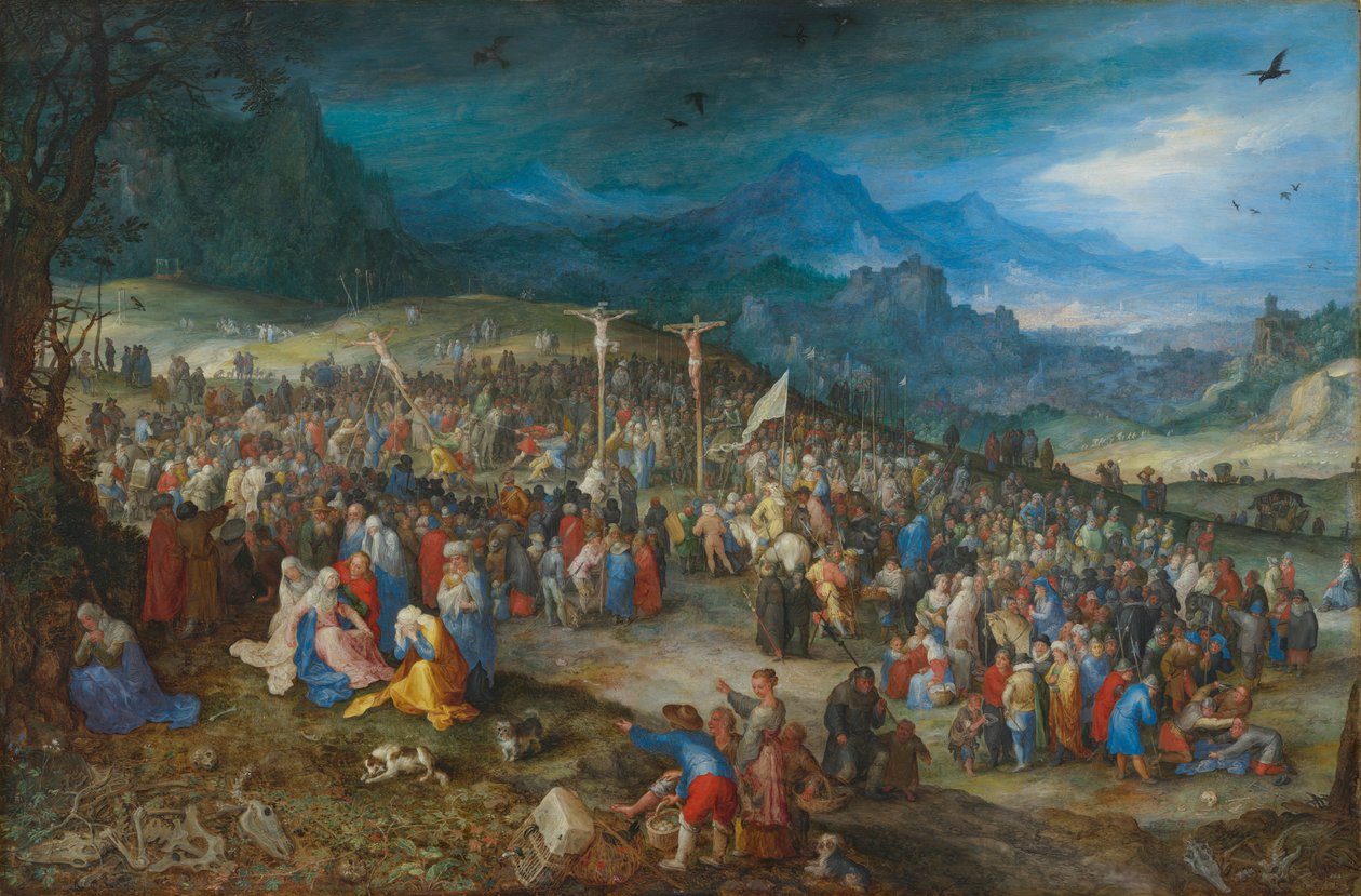 Tedesco: Calvario Calvario da Jan Brueghel the Elder