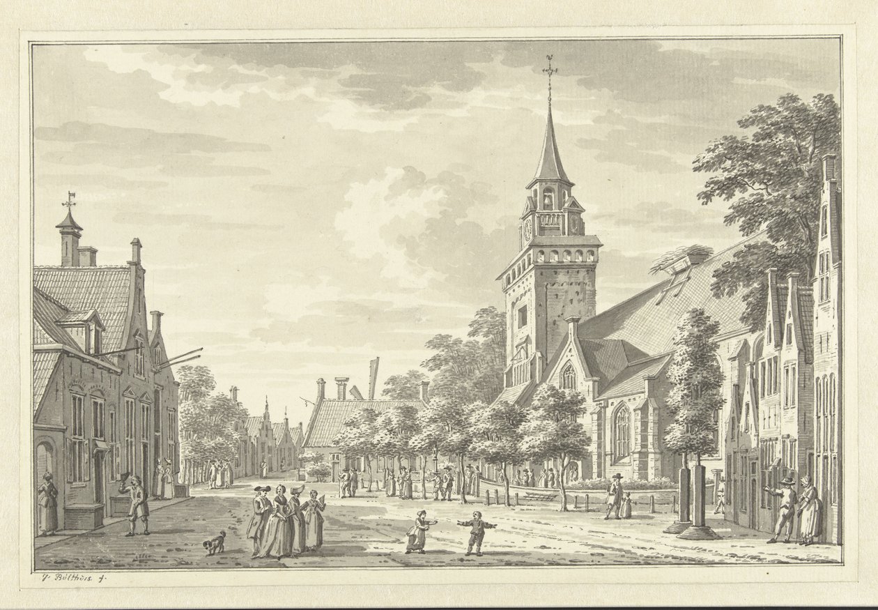 Veduta di Bodegraven da Jan Bulthuis