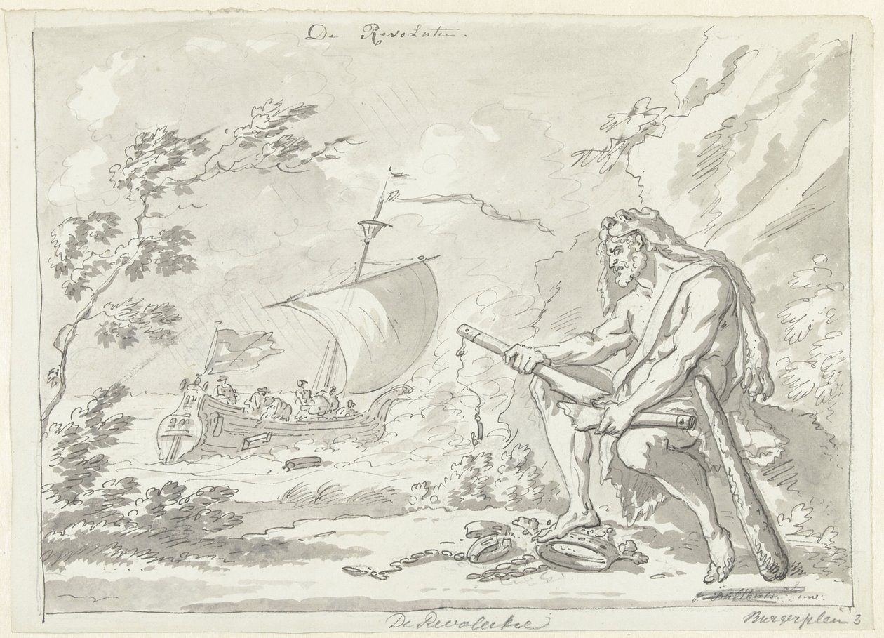 Rivoluzione: Ercole rompe il giogo (La Rivoluzione) da Jan Bulthuis
