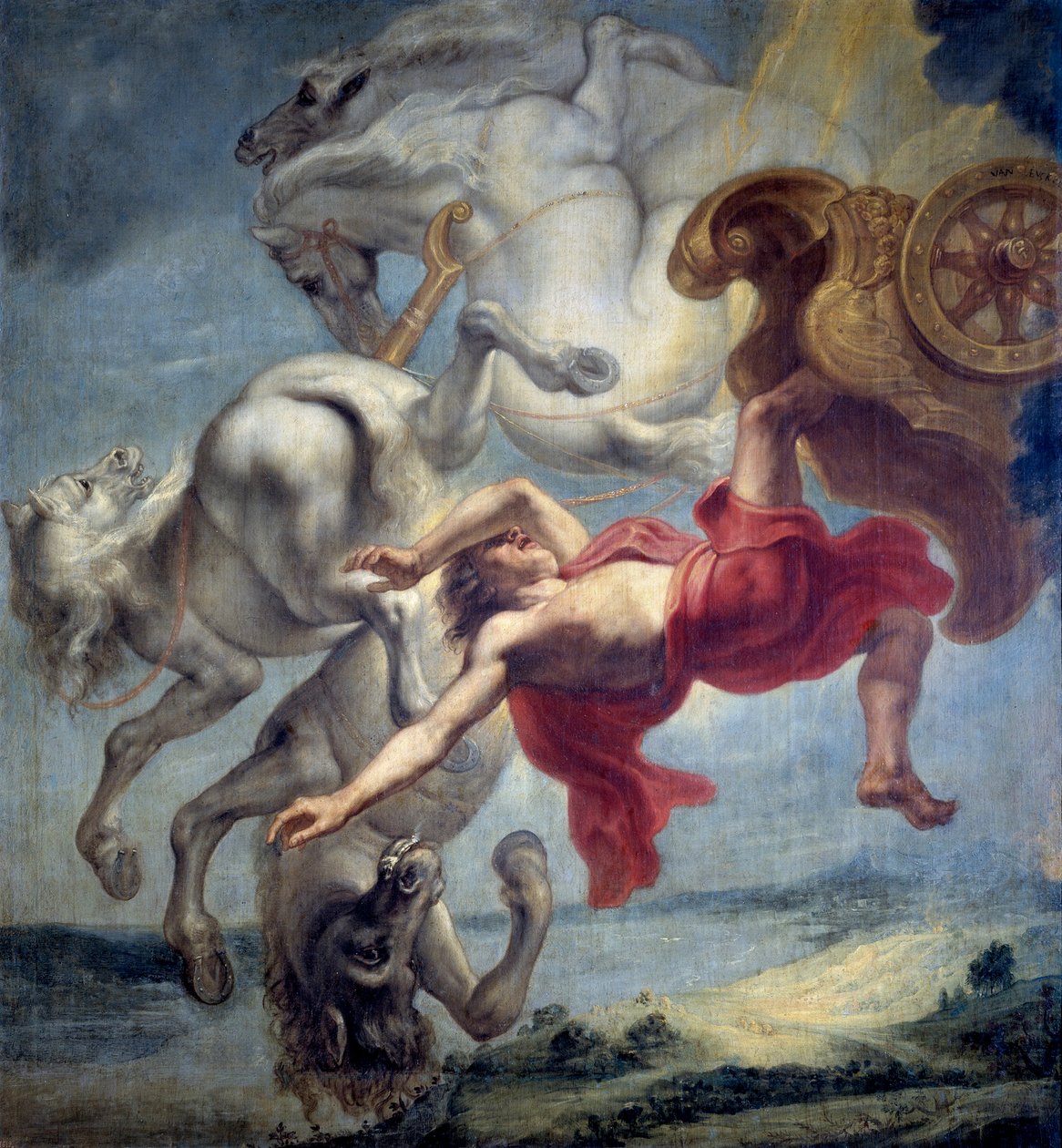 La caduta di Fetonte | Jan Carel van Eyck | Stampa d'arte