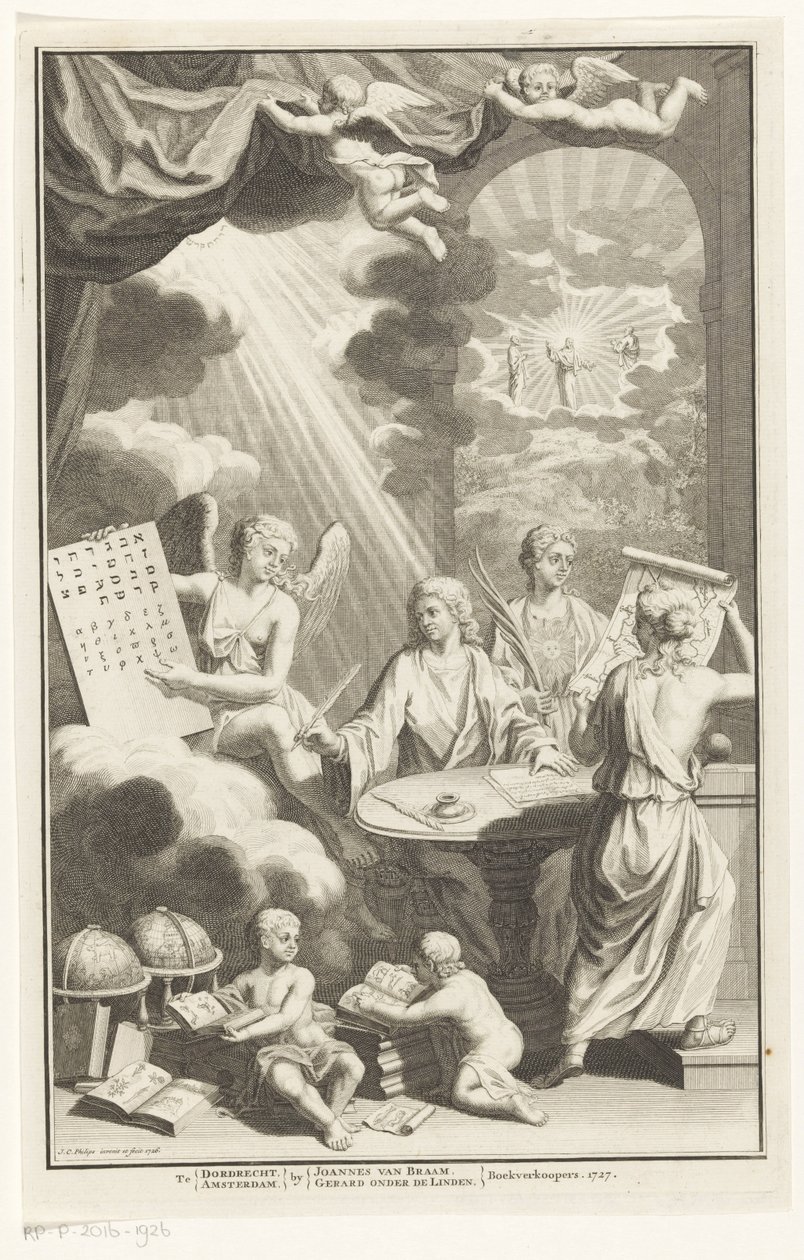 Scrittore studia la storia di Israele da Jan Caspar Philips