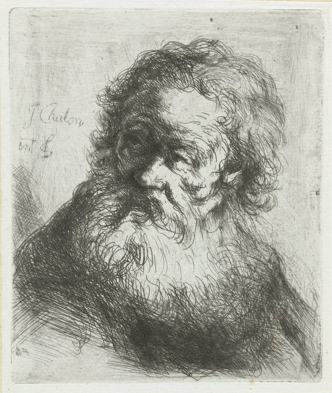 Vecchio con barba da Jan Chalon