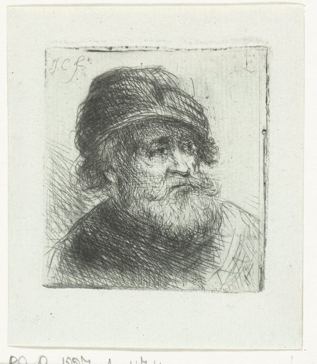 Vecchio con turbante da Jan Chalon