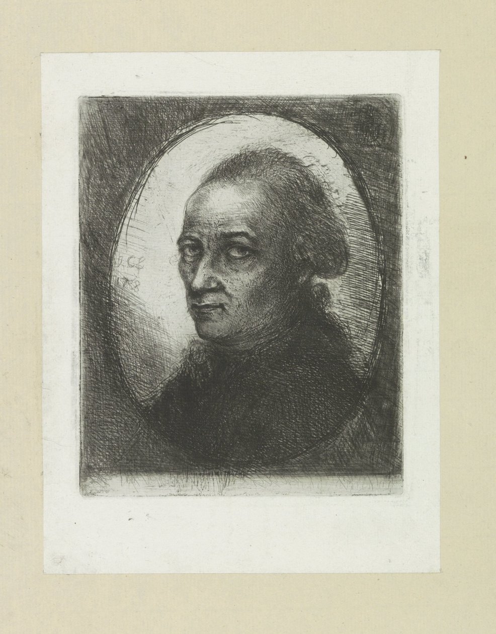 Autoritratto di Jan Chalon da Jan Chalon