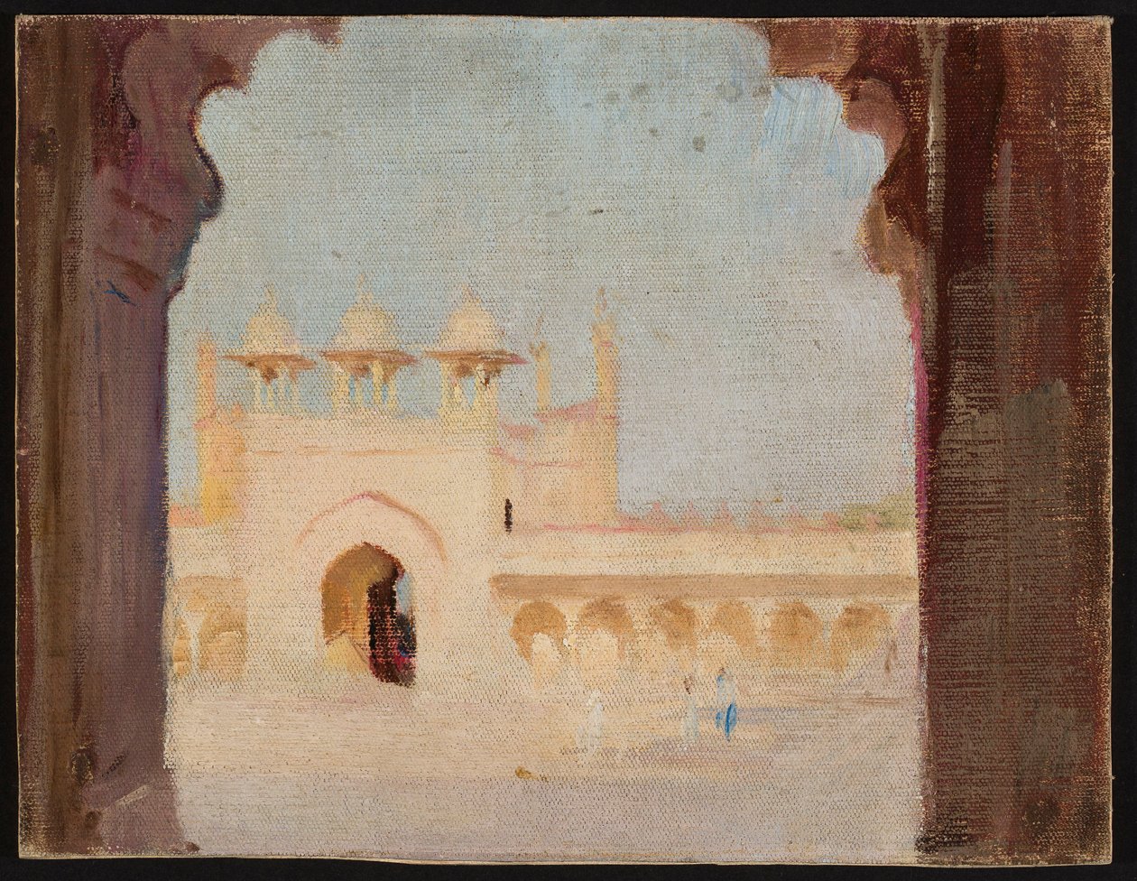 Agra - I palazzi. Dal viaggio in India da Jan Ciągliński