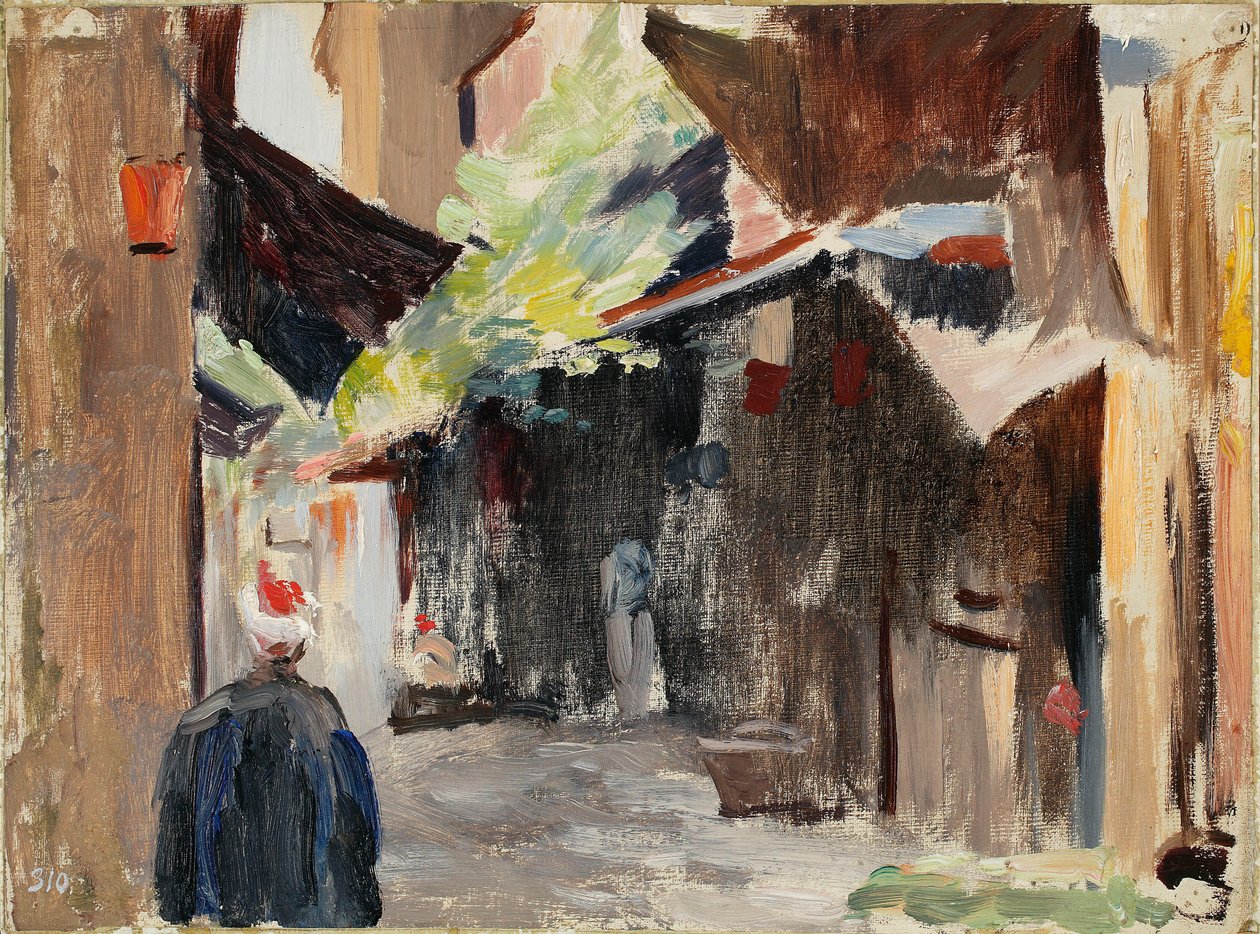 Il bazar di Istanbul. Dal viaggio a Costantinopoli da Jan Ciągliński