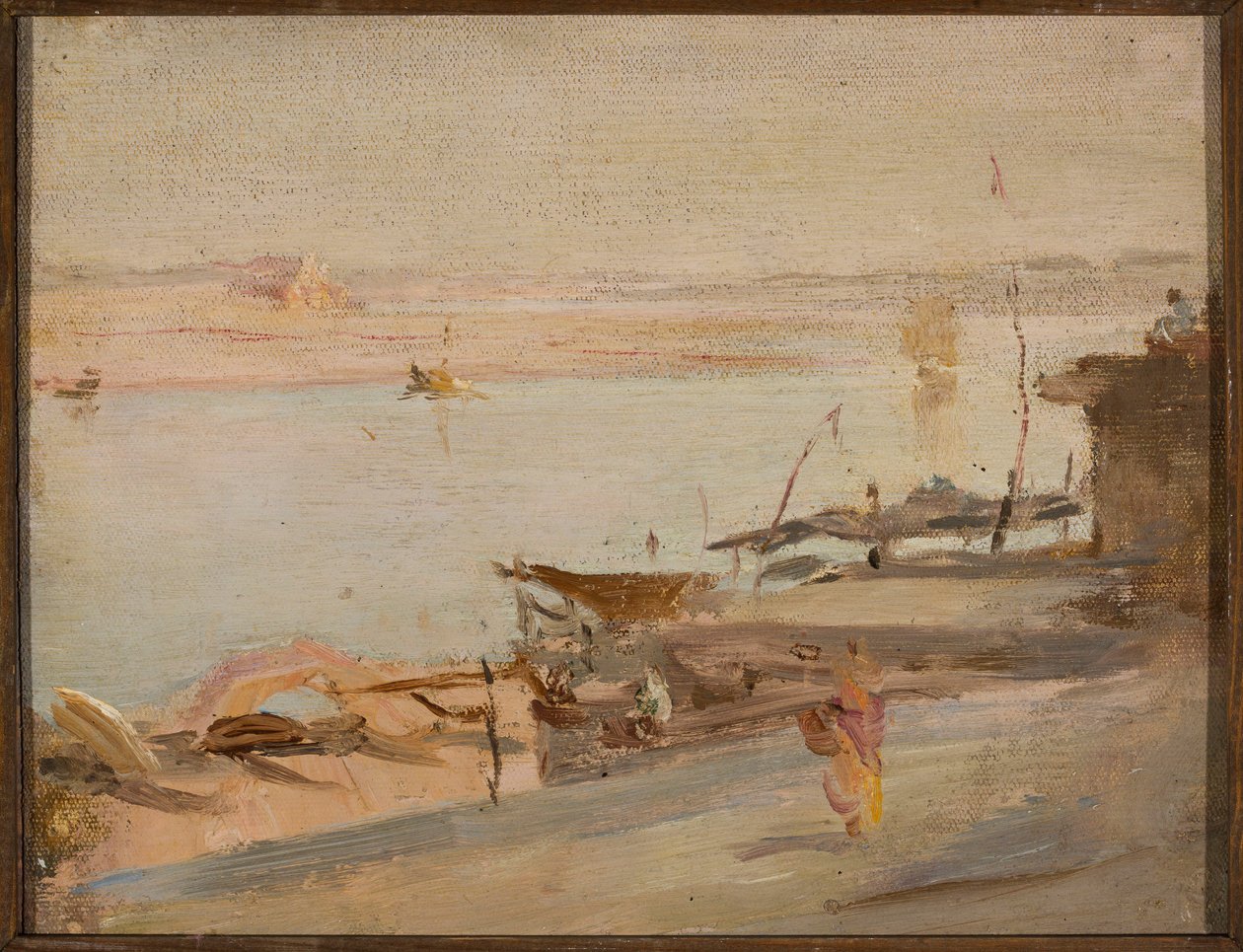 Benares, Gange. Dal viaggio in India da Jan Ciągliński