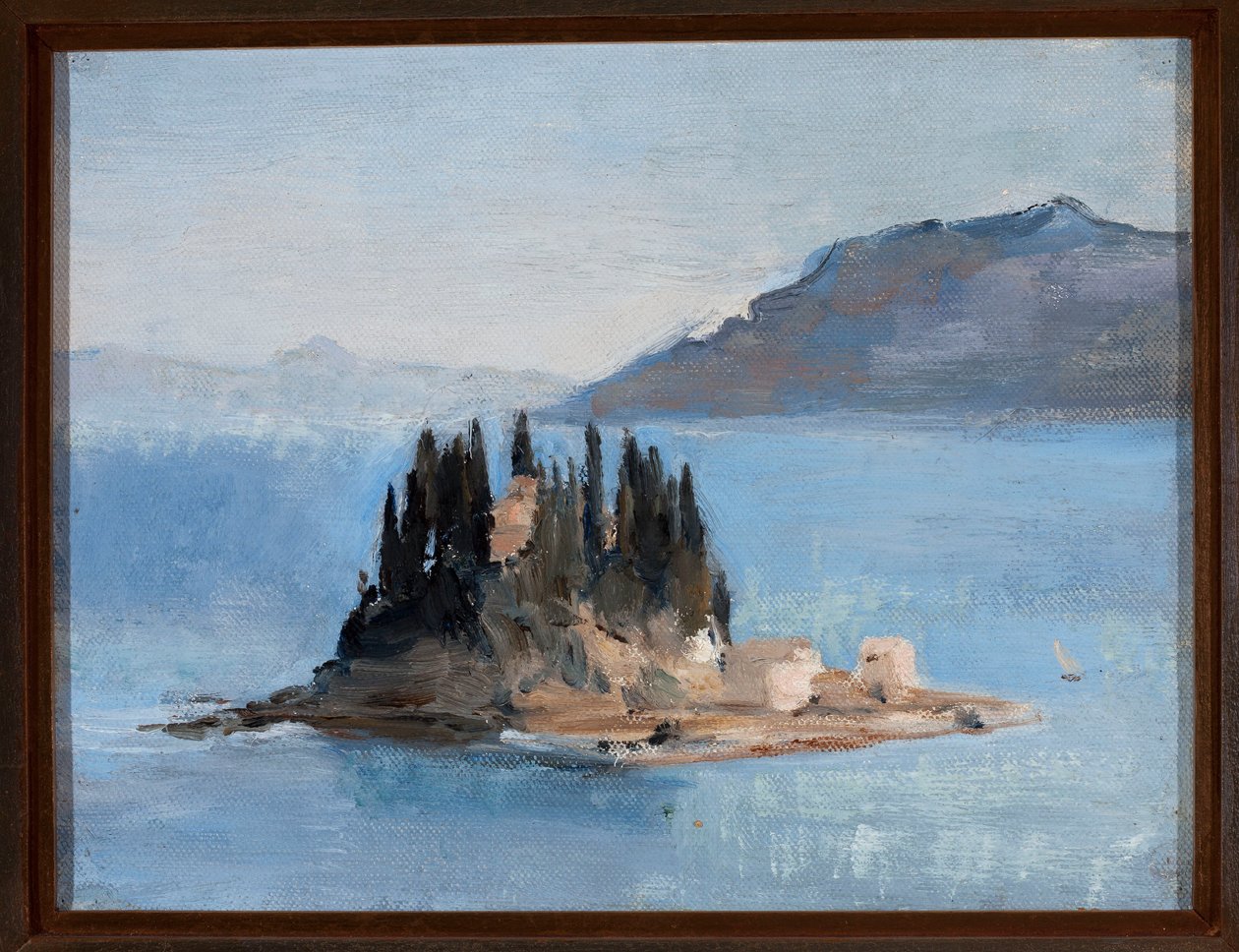 Corfù - Pondikonisi. Dal viaggio in Grecia da Jan Ciągliński
