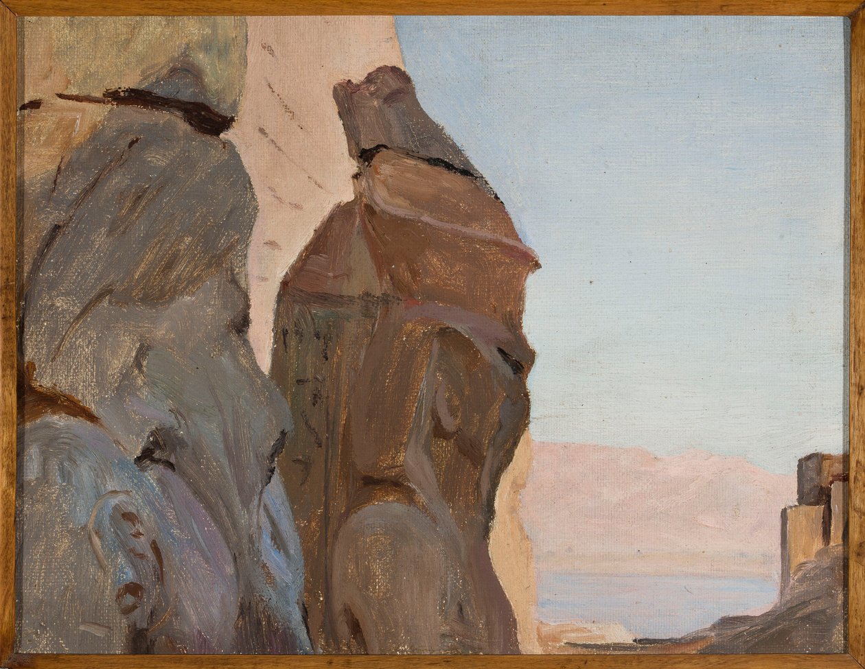 La testa di Ramses. Dal viaggio in Egitto da Jan Ciągliński