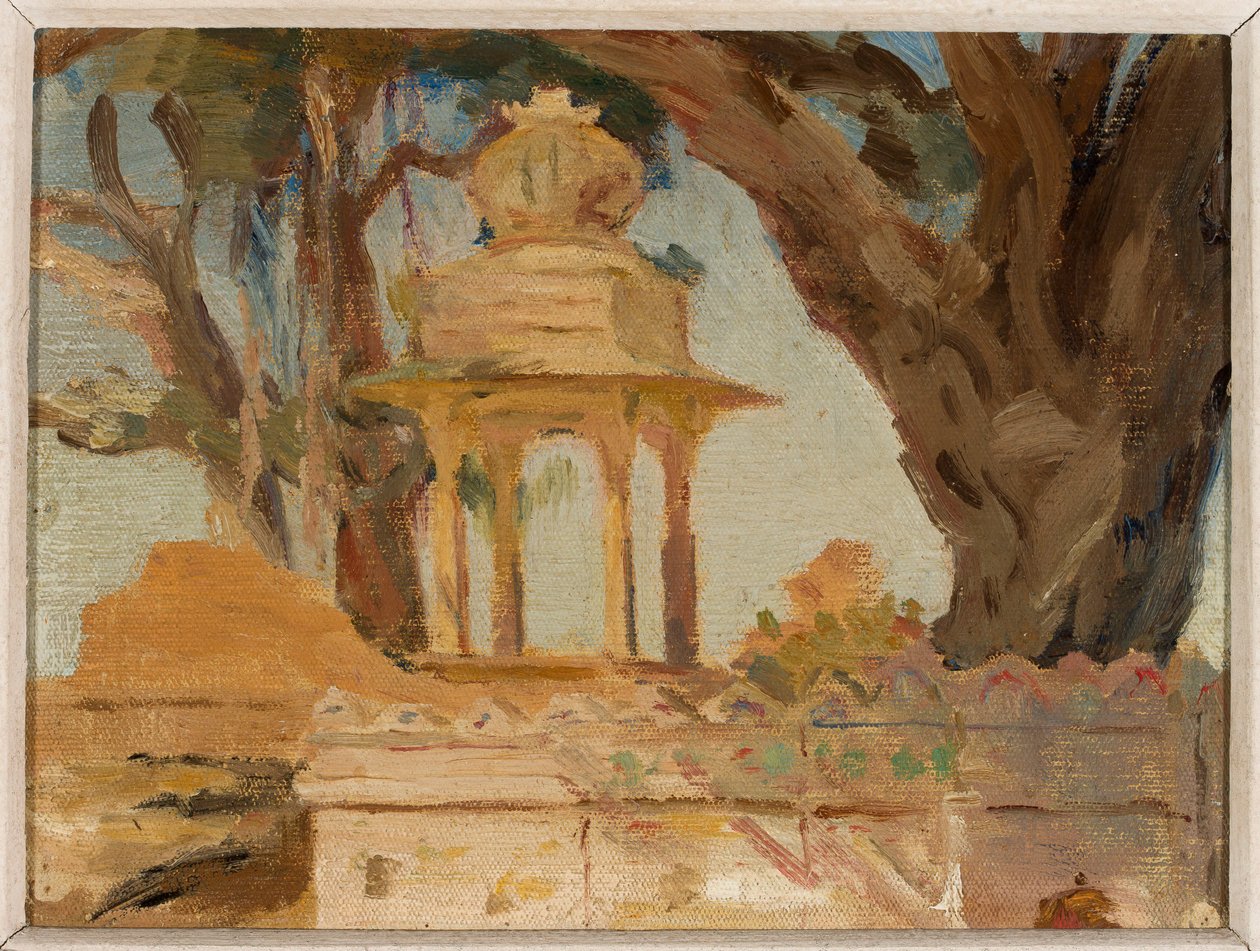 Santuario indiano di Hiesa a Udaipur. Da un viaggio in India da Jan Ciągliński