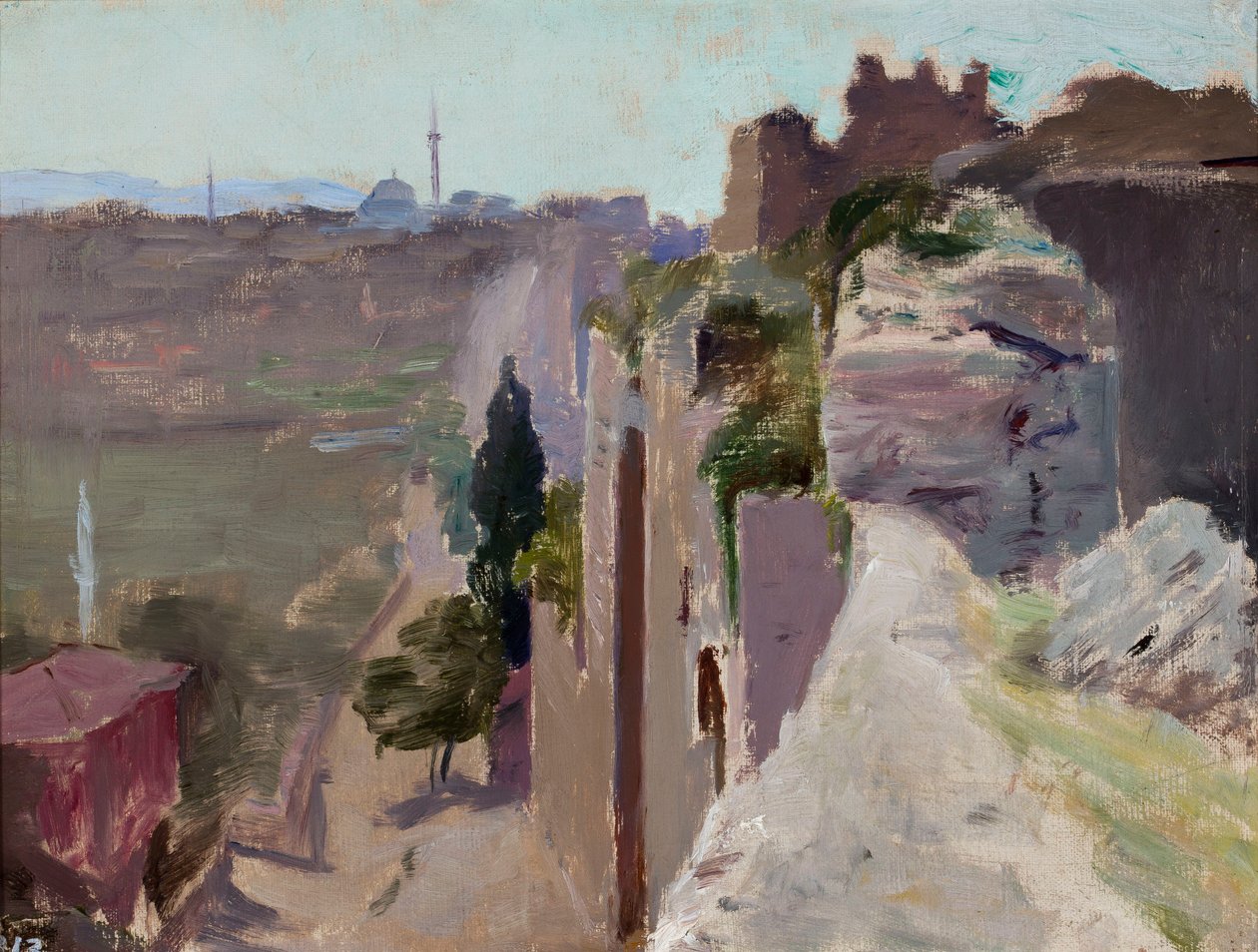 Le mura di Giustiniano. Dal viaggio a Costantinopoli da Jan Ciągliński